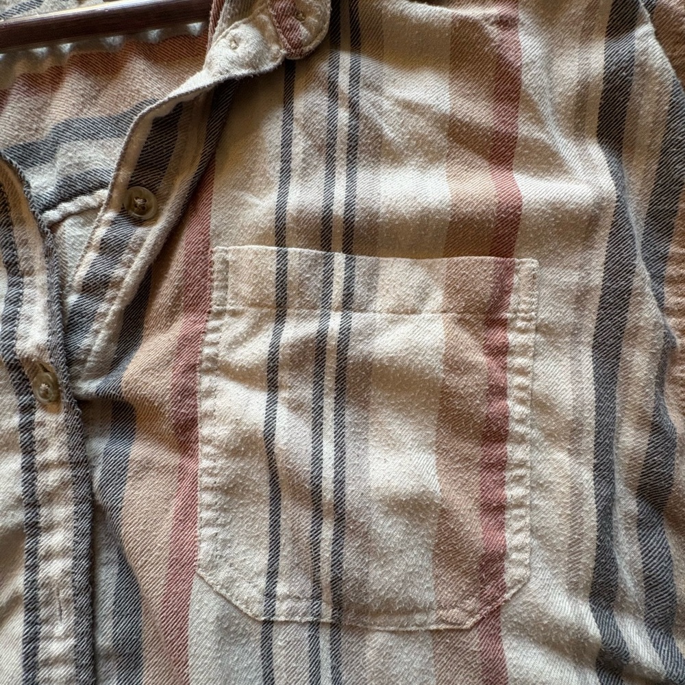 American Eagle Striped Button-Down - image 4
